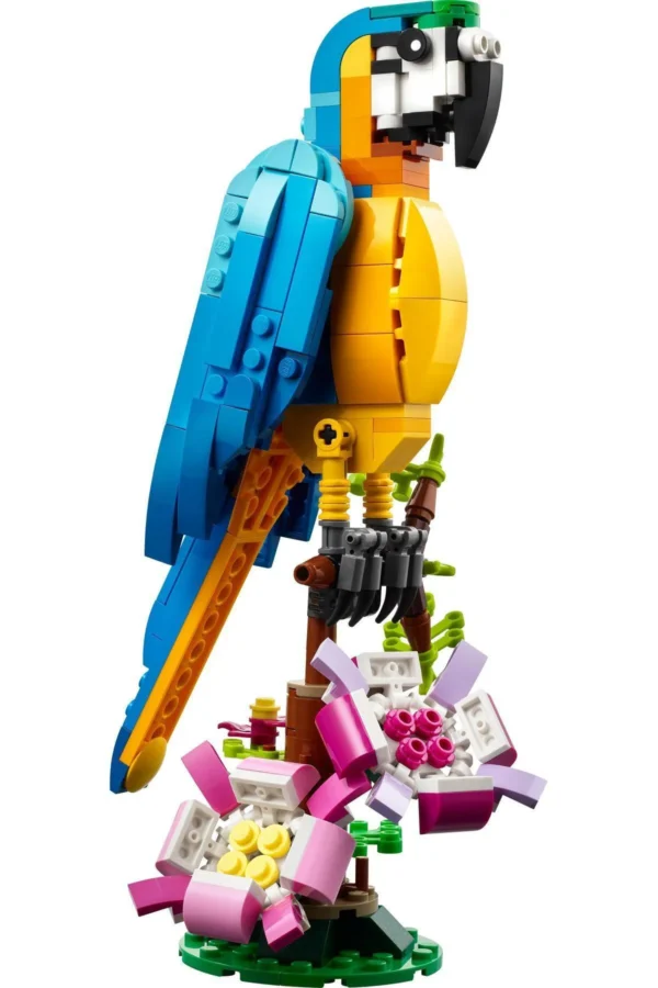 LEGO ® Creator Egzotik Papağan 31136 - 7 Yaş ve Üzeri Çocuklar için Oyuncak Yapım Seti (253 Parça) - Görsel 3