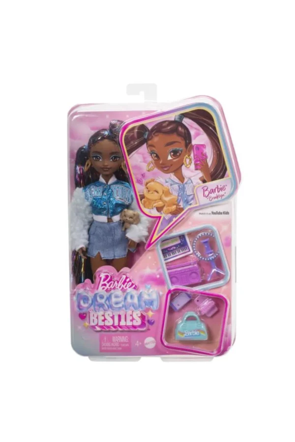 Barbie Dream Besties Ana Karakter Bebeklers Brooklyn HYC22 - Görsel 4