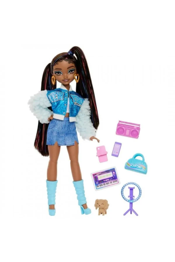 Barbie Dream Besties Ana Karakter Bebeklers Brooklyn HYC22 - Görsel 5