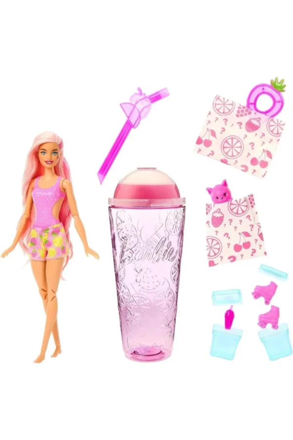 Barbie Pop Reveal Meyve Serisi - Çilekli Limonata | HNW41 - Görsel 2