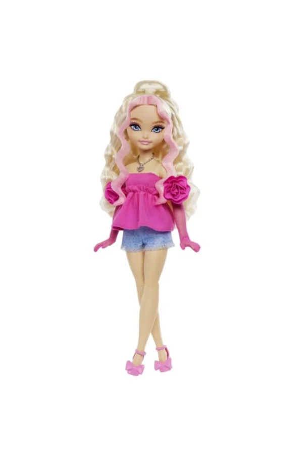 Barbie Dream Besties Ana Karakter Bebekler Malibu ve Aksesuarları  HYC21 - Görsel 2