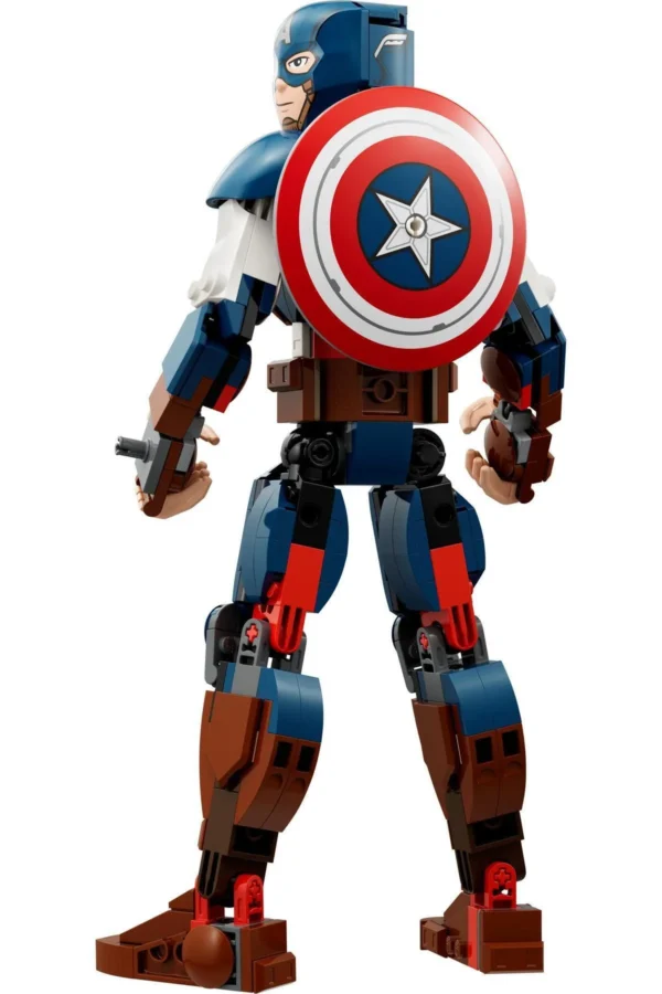 LEGO 76258 Marvel Kaptan Amerika Yapım Figürü - Görsel 2