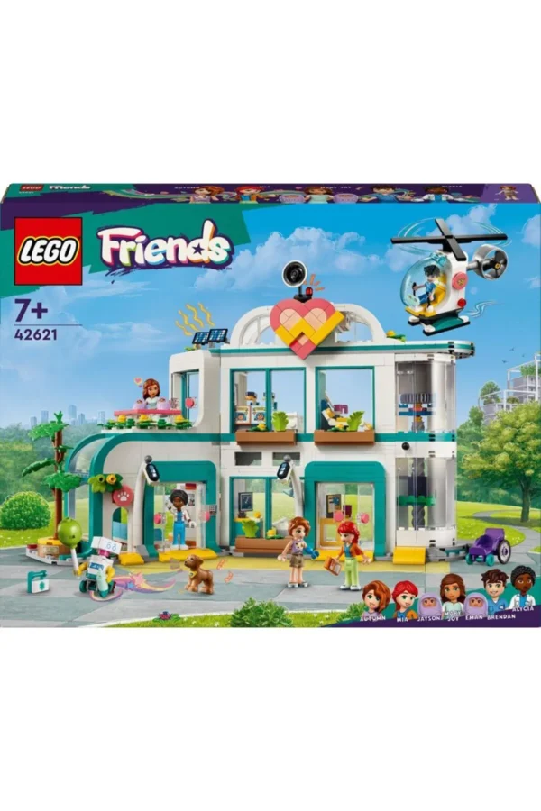 LEGO Friends Heartlake City Hastanesi 42621 - 7 Yaş ve Üzeri İçin Yapım Seti (1045 Parça)