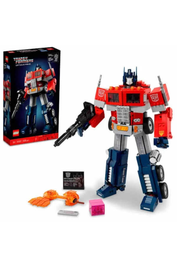 LEGO Icons Optimus Prime 10302 - 18+ Yaratıcı Model Yapım Seti (1508 Parça)
