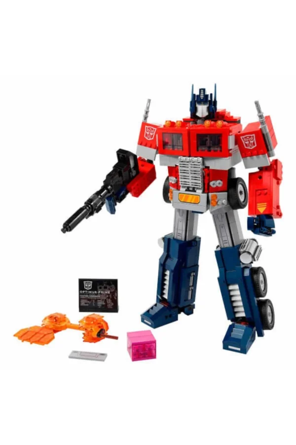 LEGO Icons Optimus Prime 10302 - 18+ Yaratıcı Model Yapım Seti (1508 Parça) - Görsel 6