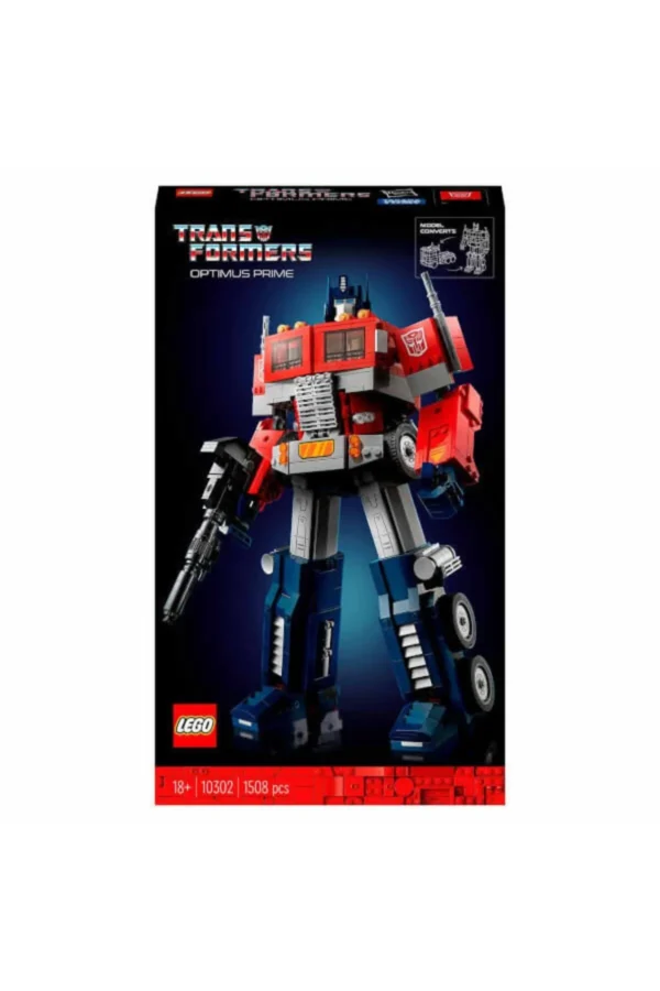 LEGO Icons Optimus Prime 10302 - 18+ Yaratıcı Model Yapım Seti (1508 Parça) - Görsel 5