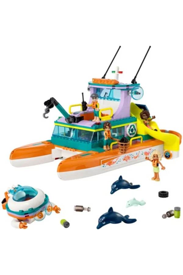 LEGO Friends Deniz Kurtarma Teknesi 41734 Oyuncak Yapım Seti (717 PARÇA) - Görsel 8