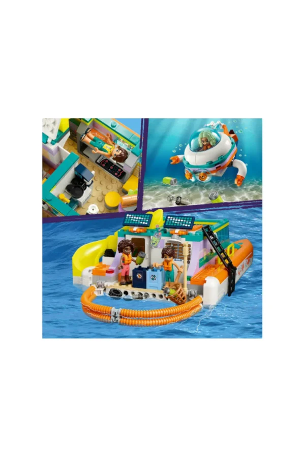 LEGO Friends Deniz Kurtarma Teknesi 41734 Oyuncak Yapım Seti (717 PARÇA) - Görsel 5