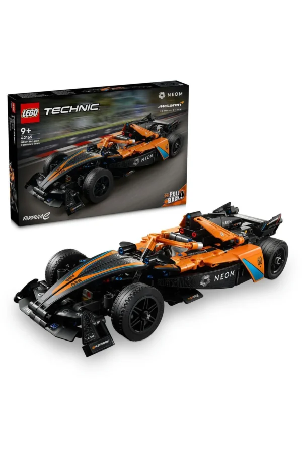 LEGO Technic NEOM McLaren Formula E Yarış Arabası 42169 -9 Yaş ve Üzeri İçin Yapım Seti (452 Parça)
