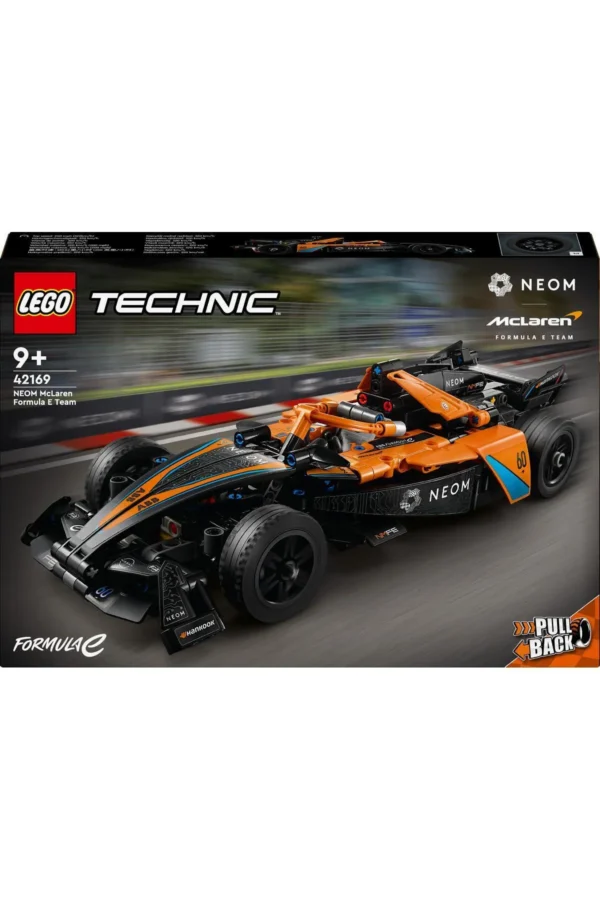 LEGO Technic NEOM McLaren Formula E Yarış Arabası 42169 -9 Yaş ve Üzeri İçin Yapım Seti (452 Parça) - Görsel 6
