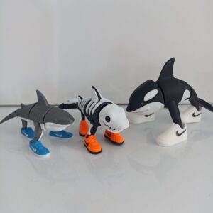 Orcalero Orcala Tralalero Tralala Brainrot Figür Karakterler Oyuncak 3 Lü Set