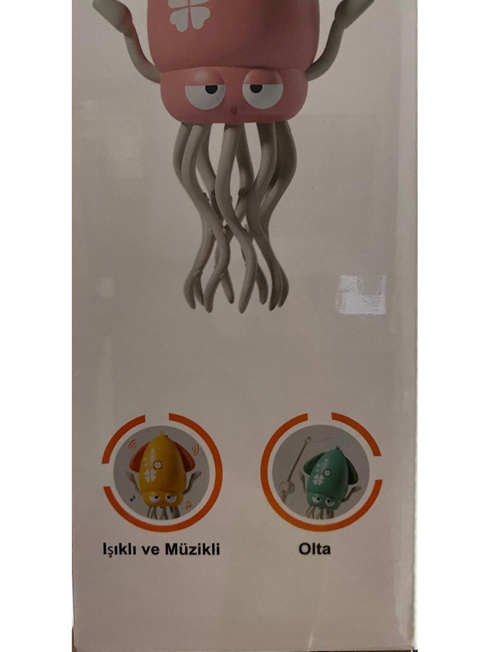 Sarjlı Dans Eden Sürünerek Ileri Geri Hareket Eden El Komuduna Uyan Sesi Açılıp Kapanan Işıklı ve Şarjlı Ahtapot - Görsel 3