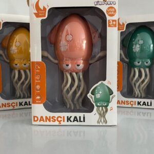 Sarjlı Dans Eden Sürünerek Ileri Geri Hareket Eden El Komuduna Uyan Sesi Açılıp Kapanan Işıklı ve Şarjlı Ahtapot